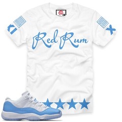Carolina Blue 11 Redrum 23XI T-Shirt