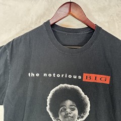Notorious BIG Shirt Mens Large Black Ready To Die Baby Graphic Tee Hip Hop 90s