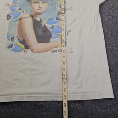 VINTAGE 90s Luxottica Eyewear Model Series Aquatic Graphic T-Shirt
