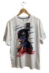 Puma BMW Motorsport Essential Logo T Shirt Men’s M Vintage Helmet Graphic