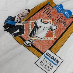 Vintage Gildan Shirt Mens XL White Graphic Statement Ultra Blend USA Tee
