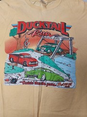Ducktail Run Hot Rod Car Show Gas City Indiana Men XL & L/G T-Shirts (6 total)