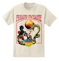 T-Shirt – Men’s Shirt – Adult Swim Tee (Beige, Small)