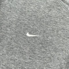 Nike Thermal Shirt Mens Small S Heather Grey Lightweight Swoosh Logo Y2K Minimal