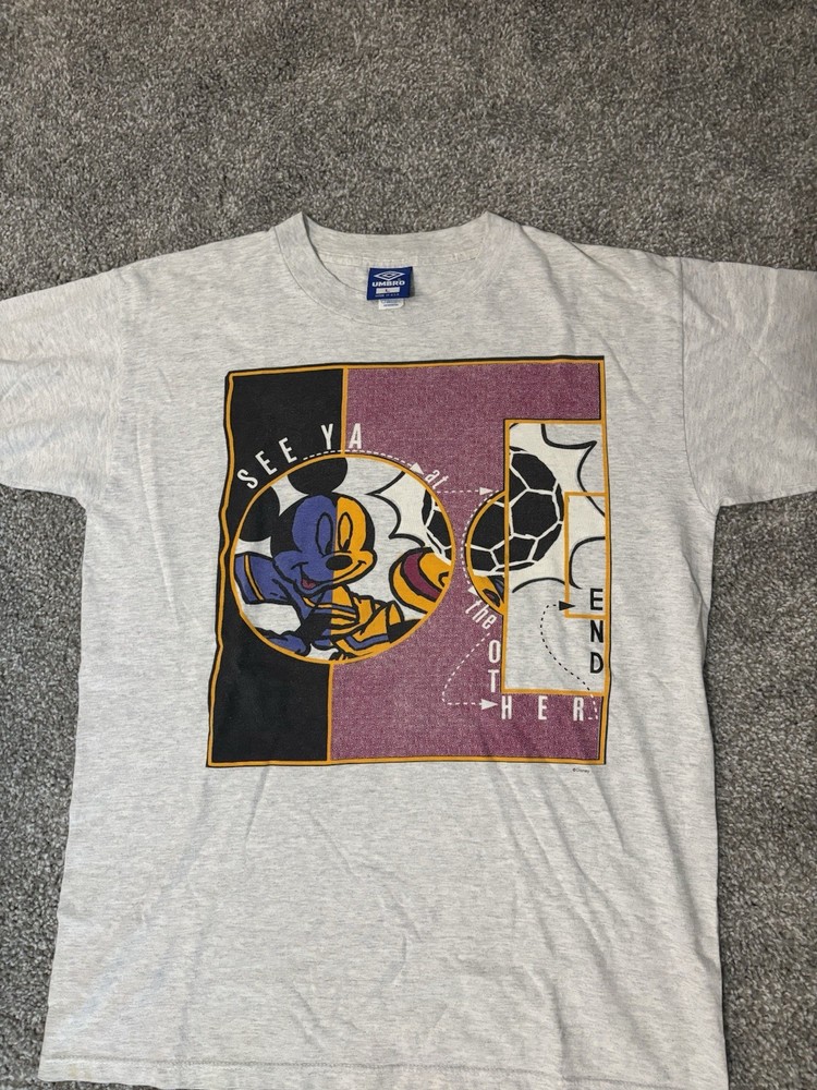 Vintage / Single Stitch / Umbro X Disney / World Cup 1994 Soccer Shirt / Sz M L