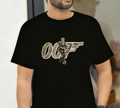 James Bond 007 CUSTOM T-Shirt Size S-5XL