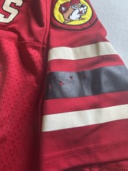 Buc-ee’s Store Official Red Mesh Football Jersey Texas #82 Men’s Sz M Medium