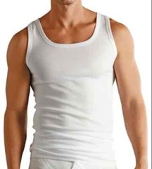 MENS VESTS 100% COTTON TANK TOP TRAINING SUMMER GYM SIZE S-5XL TOP PACK PLAIN