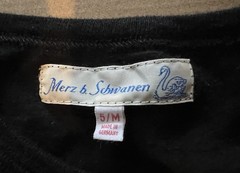 Merz b. Schwanen Loopwheeled Tee Men’s Organic Cotton Black M