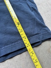 VTG Wave Riding Vehicles T-Shirt Mens Large Blue Surfer Gold Stencil Rare Y2K