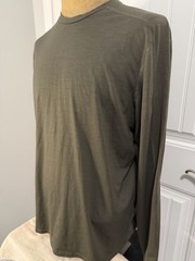 5.11 TACTICAL Sulli Shirt Mens XL UPF 50 Crew Moss Green Anti Odor
