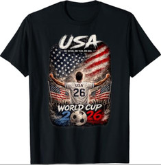 Soccer Football – World Cup 2026 USA Winner T-Shirt