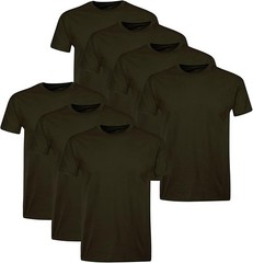 Hanes T-Shirt, 7-Pack, Moisture-Wicking T-Shirt Undershirts, Black – 7 Pack