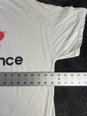 Vintage 90s New Balance Logo T Shirt White Men XL USA Made Fabric Cotton Tee