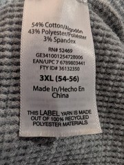 mens thermal waffle long sleeve tee shirts