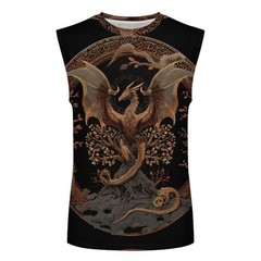 Graphic Muscle Workout 3D Tank Top