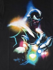 Marvel Comics Thanos Infinity Stone Hero Retro Comics Avengers T Shirt Size M