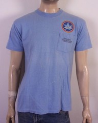 vintage 80s Columbia STS 5 Space Shuttle T-Shirt 1982 Astronaut single stitch L