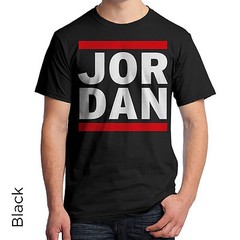 Jordan Graphic T-Shirt 80’s Retro Shirt DJ Music Urban Hip Hop