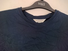 Autograph Men’s 2 100% Supima Cotton T Shirts Size Small In Green & Blue New