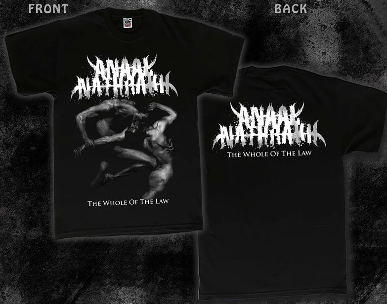 New Dtg/Dtf printed T-shirt – Anaal Nathrakh – The Whole of the Law- size-US