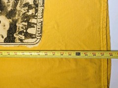 Men’s XL Beastie Boys 70’s Cop Sabotage Video Inspired Yellow Band Brass Monkey