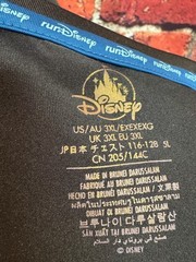 RunDisney 2022 13.1 Miles Black Shirt “I DID IT” Wine Dine Half Marathon 3XL NWT