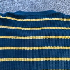 Foundry Shirt Mens Large Tall Blue Waffle Weave Long Sleeve Button Rib Cuff