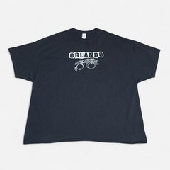 Gildan black Orlando XXXXXL size (width 31in, length 30in) graphic T shirt