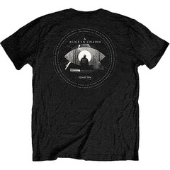 Men’s Alice In Chains Fog Mountain T-shirt XX-Large Black