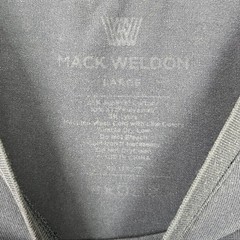 Mack Weldon Mens L Navy Pima Cotton Crewneck T Shirt Modern Essential