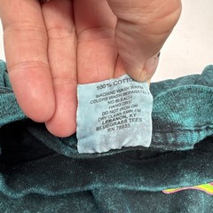 Vintage Kool T-Shirt Mens Size XL Cigarettes Tie Dye Single Stitch USA 90s Green