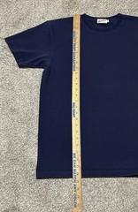 Non Stock Knitting Mills T-Shirt Men’s Size XL Navy Blue USA Made Workwear