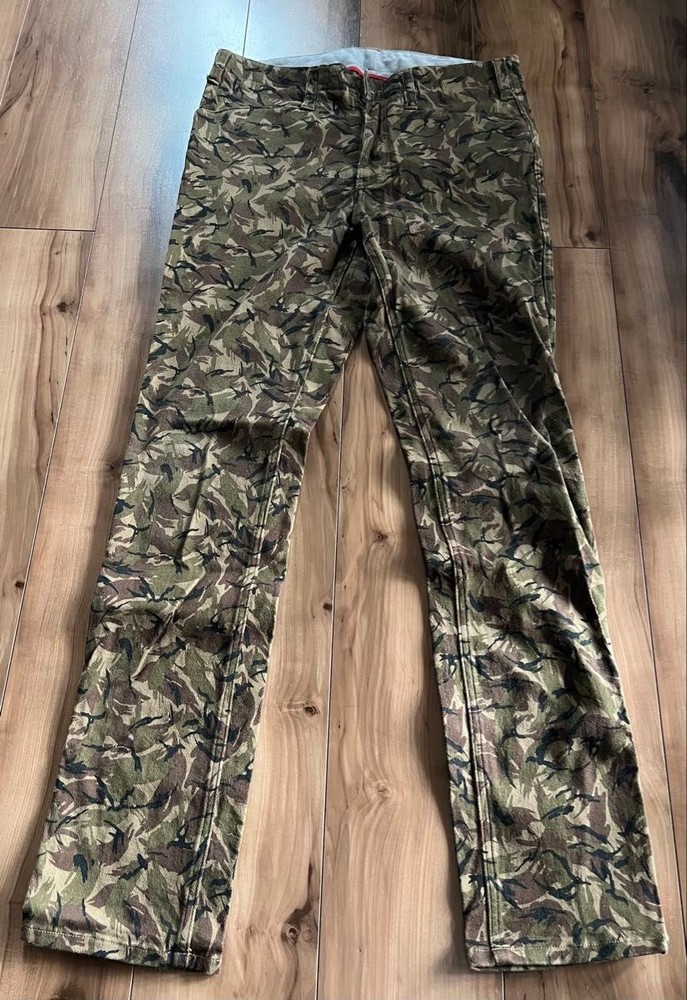BEN DAVIS camouflage pants full length