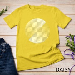 Minimal 20s geometric design primitive white circle shape T-Shirt Unisex T-shirt
