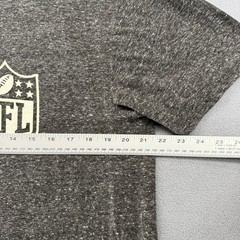 Bud Light NFL Official Beer Sponsor T-Shirt Mens XL Gray Heather Delta Ringspun