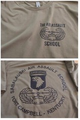 AIR ASSAULT 101 Airborne School SABALAUSKI T-Shirt XL Ft Campbell NEXT LEVEL