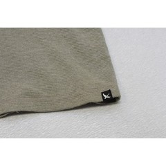 Eddie Bauer Thermal Henley Shirt Mens Large Olive Green Long Sleeve Excellent