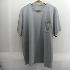 Dickies Performance Mens XL Moisture Wicking Short Sleeve Pocket Gray T-Shirt