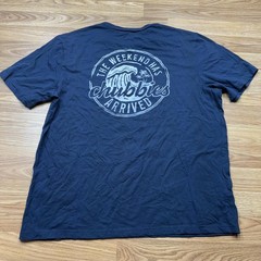 Chubbies Shirt Mens 2XL Blue Weekend Has Arrived Graphic Casual T-Shirt Tee