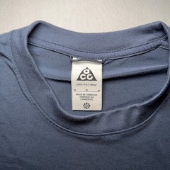 Nike ACG Dri-FIT ADV Goat Rocks Shirt Mens Medium Navy Blue Hiking Gorpcore