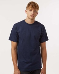 🔥 Tultex Men Heavyweight Street Short Sleeve Pre-washed T-Shirt 299 Navy XL