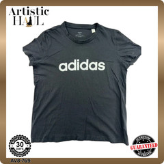 Adidas Men’s Size XL Grey Short Sleeve Crewneck T-Shirt Machine Wash