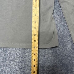 Free Fly Men Bamboo Henley Shirt Bundle Long Sleeve Gray Charcoal Size Medium