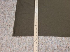 PrAna Shirt Mens 2XL Tall Green Performance Casual V Neck Short Sleeve