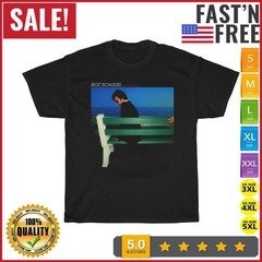 Boz Scaggs SILK DEGREES Album Black Cotton T Shirt Size S-5XL OM928