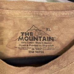 The Mountain Spirit Bear Graphic T-Shirt Mens sz XL Brown 2013 Christy Grandjean