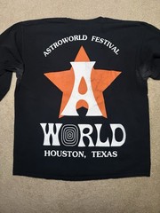 Travis Scott Astroworld Festival Merch Long Sleeve T-Shirt Size L