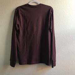 George Mens Chianti Long Sleeve Stretch Crew Neck T-Shirt S (34-36) Chest 39″NWT