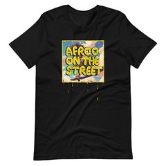 Afroo on the street (Unisex tee)